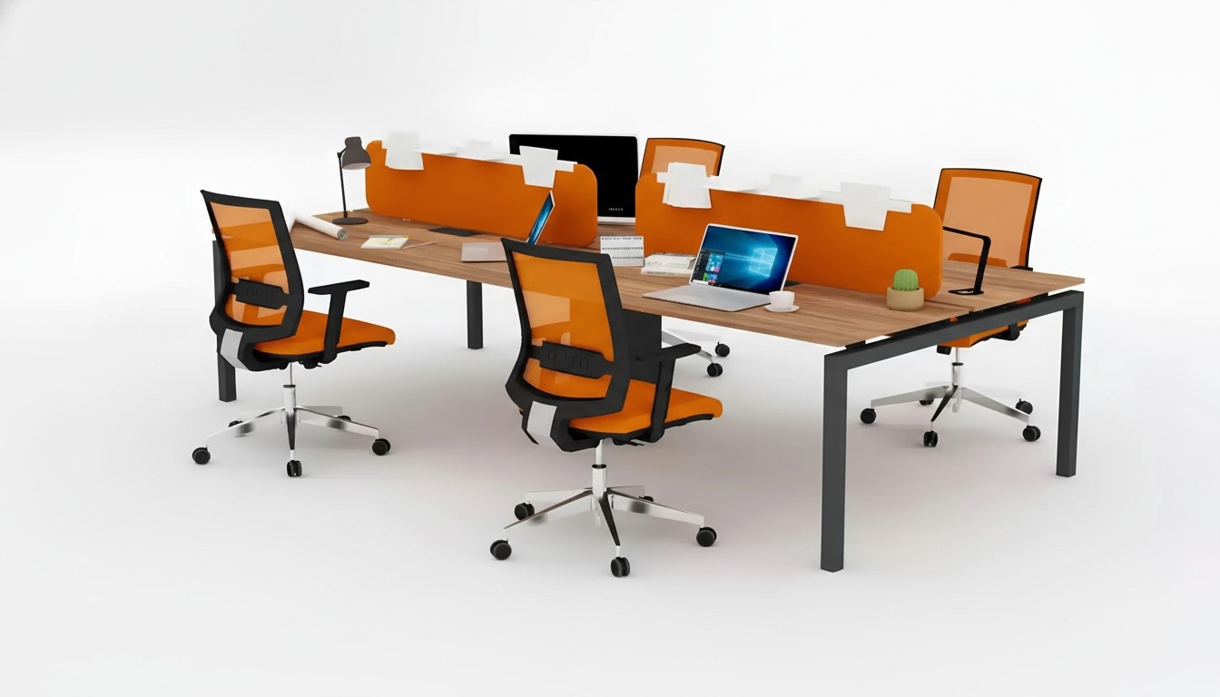 Großer Arbeitstisch Büromöbel Arbeitszimmer Einrichtung Tische Schreibpult