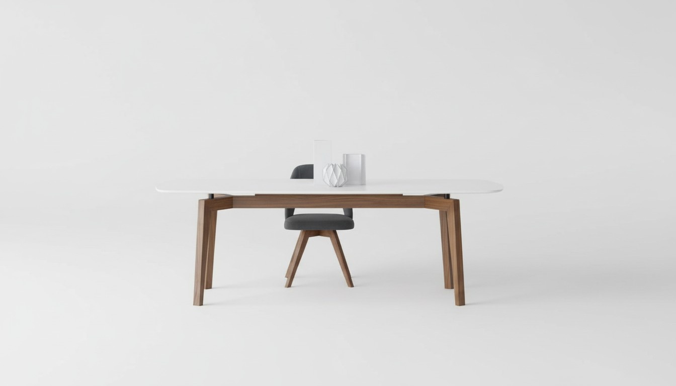 Großer Esszimmertisch Moderne Küchenmöbel Luxus Tische Holzmöbel