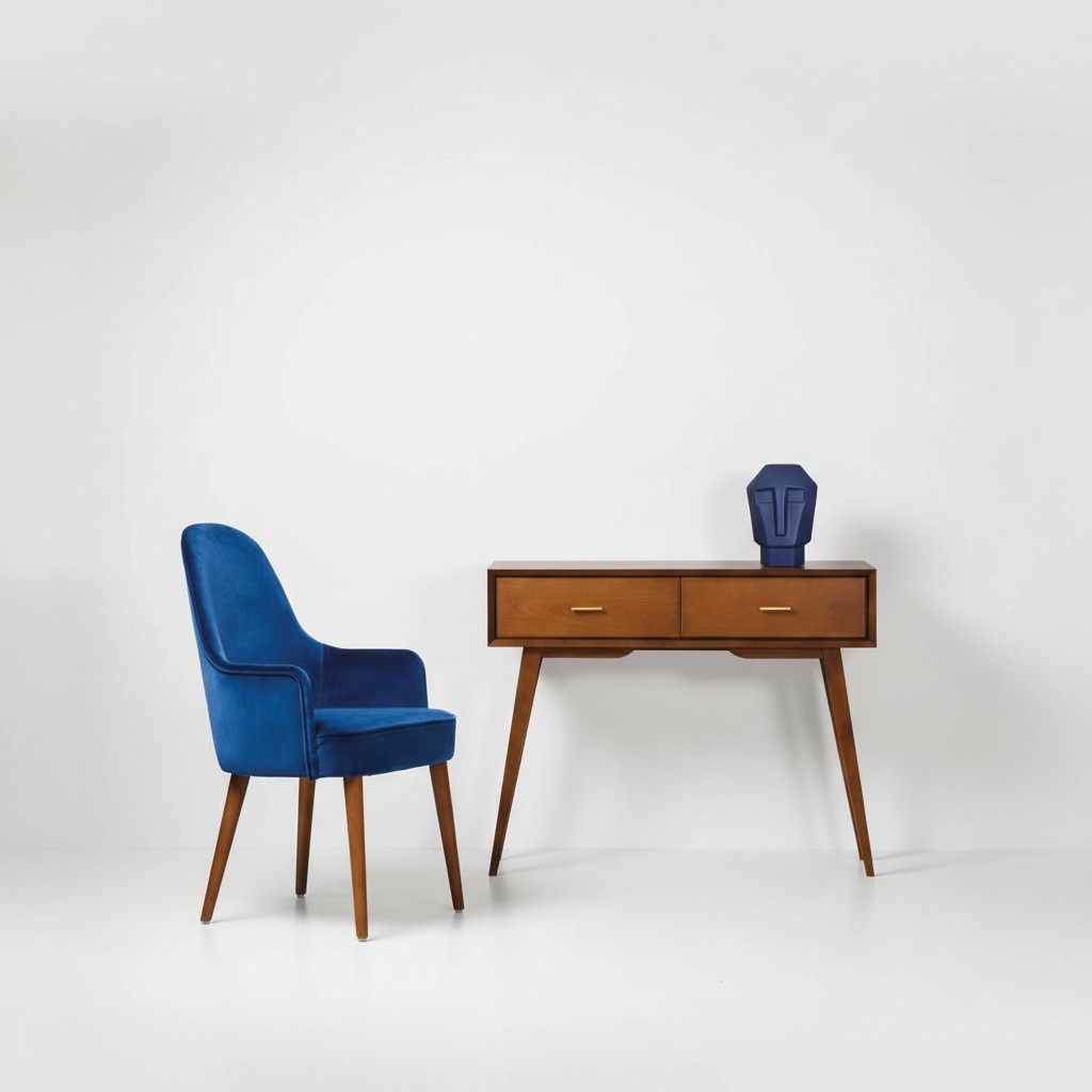 Gruppe Konsolentisch Stuhl Kommode Konsole Sitzer Schlafzimmer Tisch