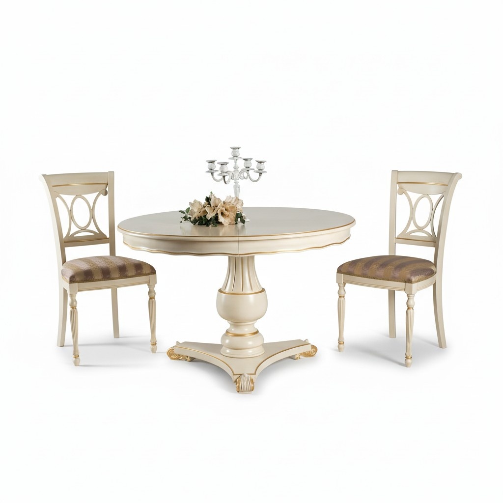 Gruppe Set 2x Stuhl Esszimmerstuhl Stuhle Holz Luxus Essgruppe Garnitur Möbel