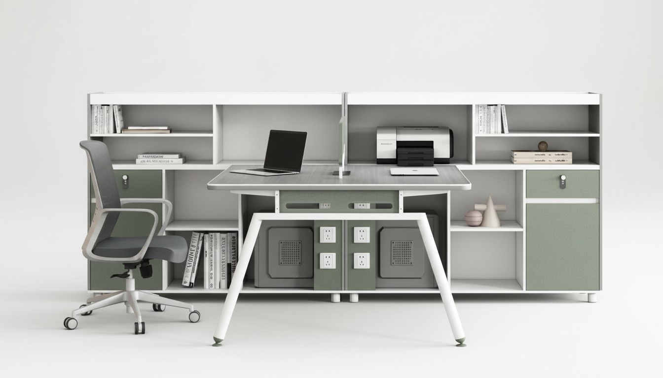 Gruppenschreibtisch Teamarbeitsplatz Tisch Möbel Kommode Schreibtisch 280x160