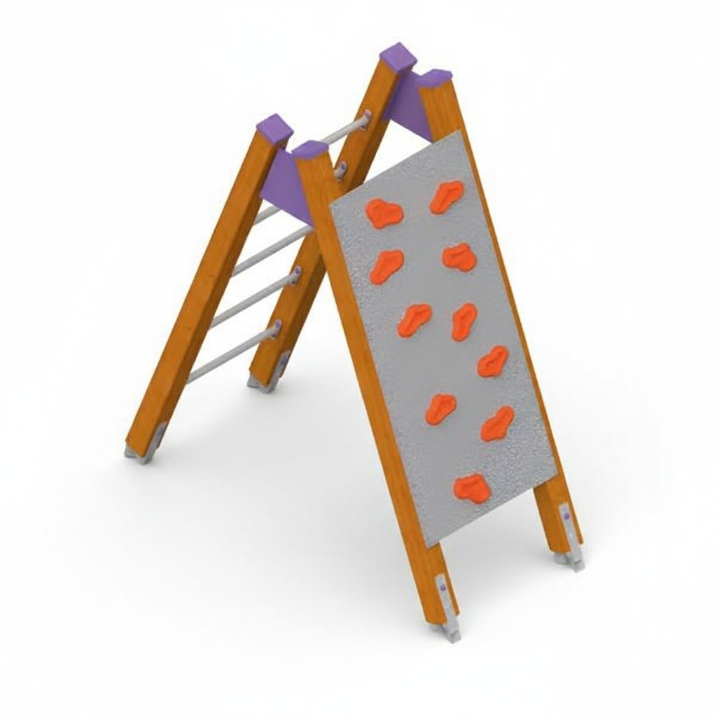 Hängebrücke Spielplatz Aktivplatz Balancierbrücke Kletterbrücke Schwebebalken