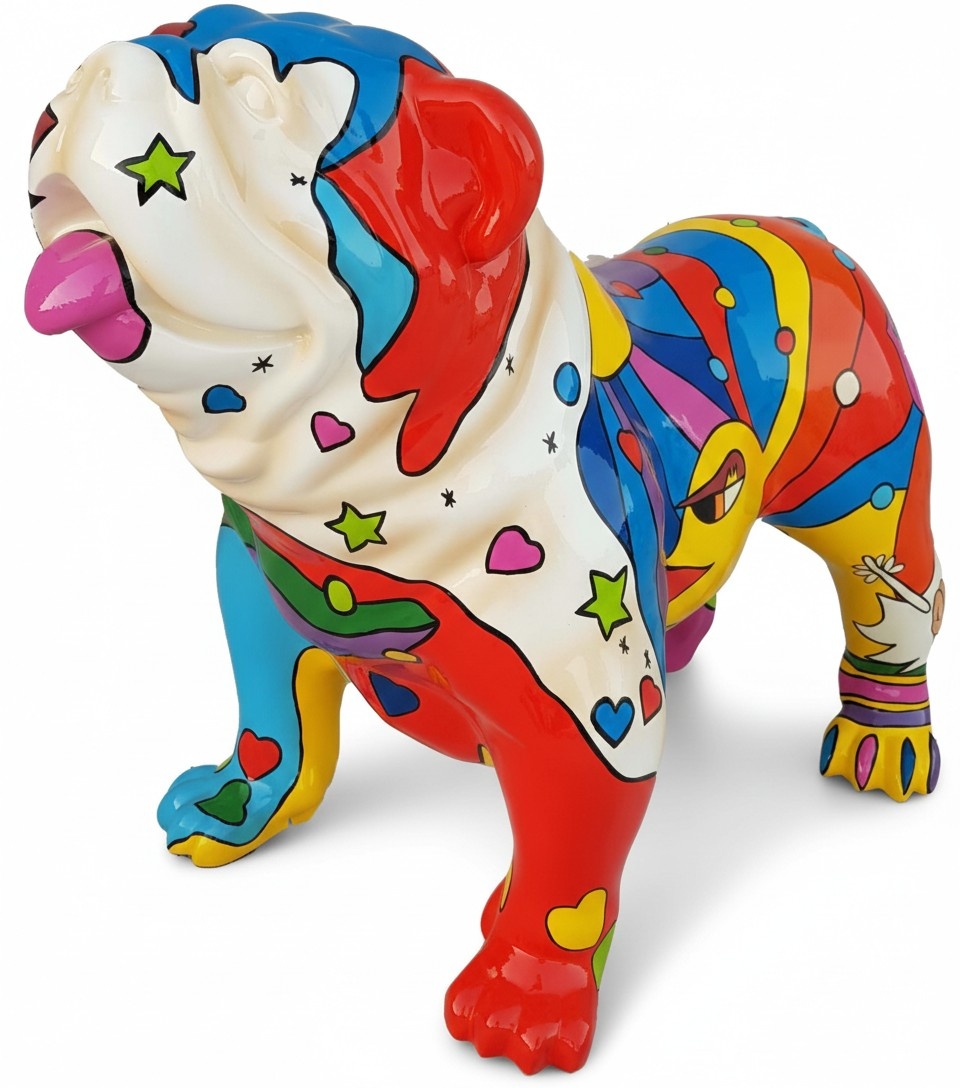 Handarbeit Abstrakte Figur Statue Design Bunte Designer Statuen Skulptur