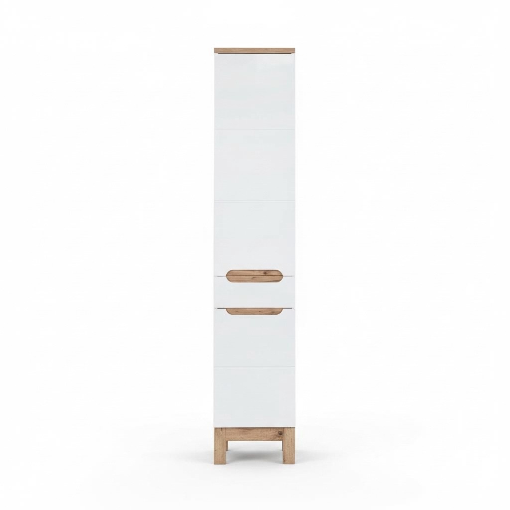 Hochschrank Badezimmerregal Regal Hochschrank 187x35x33 cm