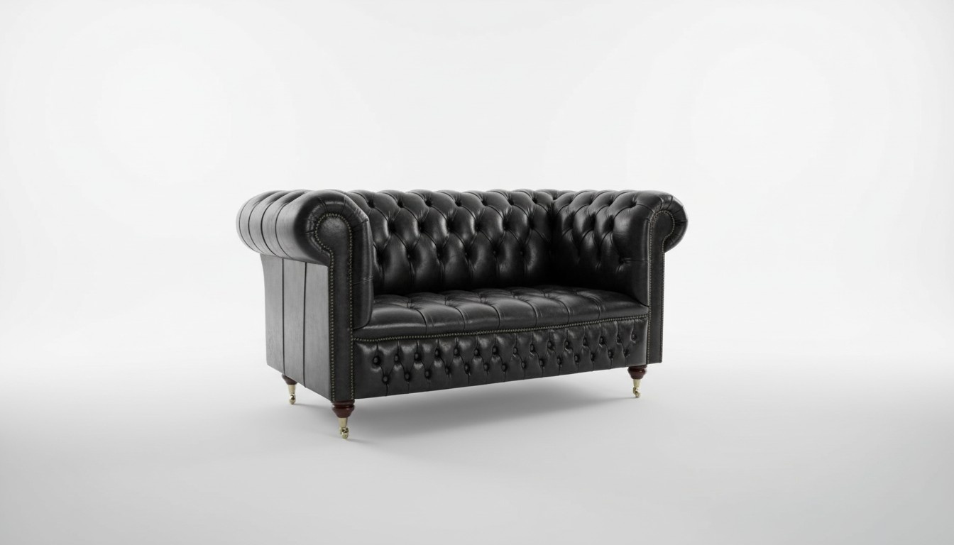 Hochwertige designer Textil Stoff Sofa Couch Chesterfield Samt Leder