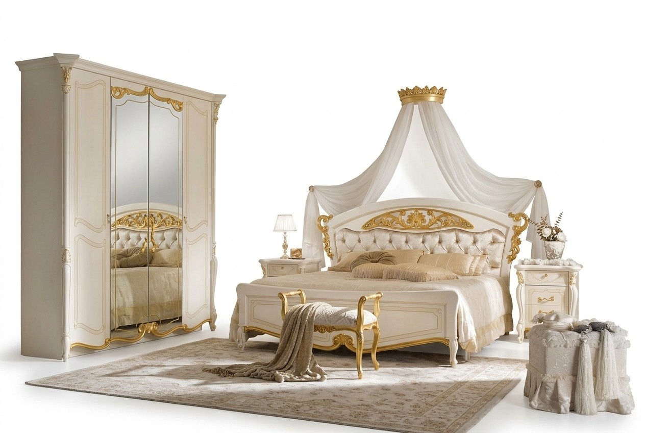 Hochzeit Bett Doppel Ehe Betten Klassische Italienische Stil Möbel Barock