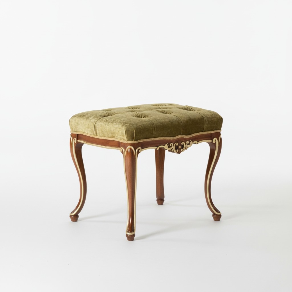 Hocker Designer Chesterfield Fußhocker Beistellhocker Chaiselounge Polster