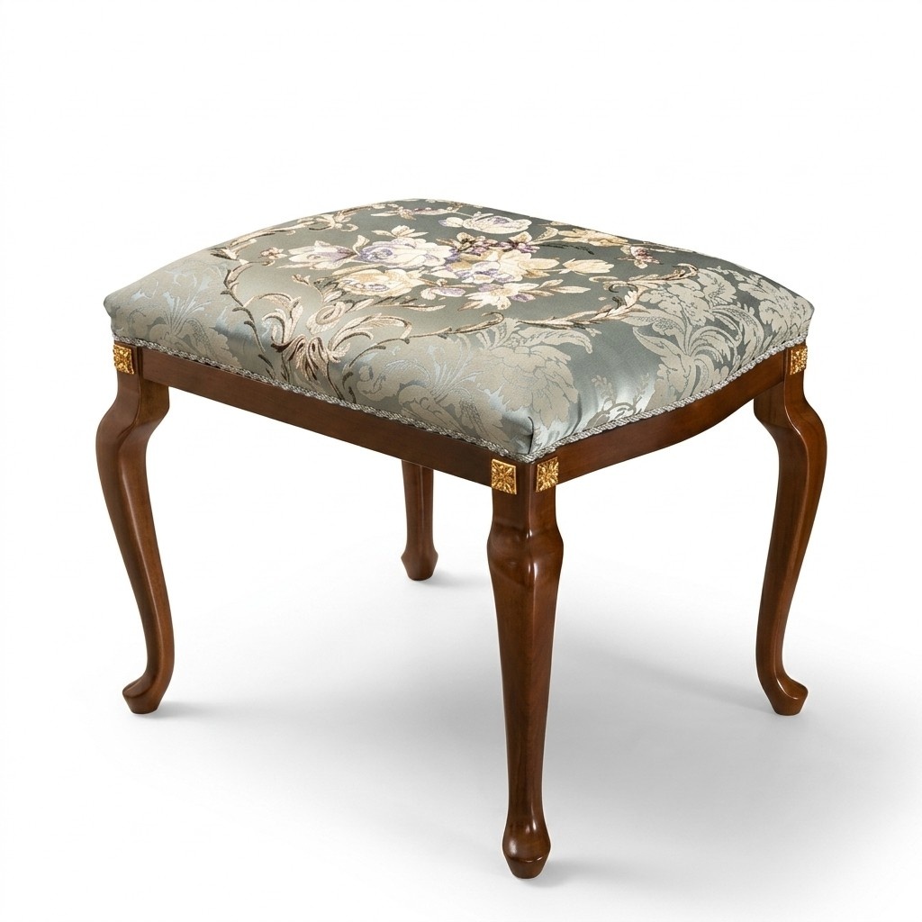 Hocker Polster Bank Fußhocker Ottomane Sitzhocker Sitzpouf Wohnzimmer Designer