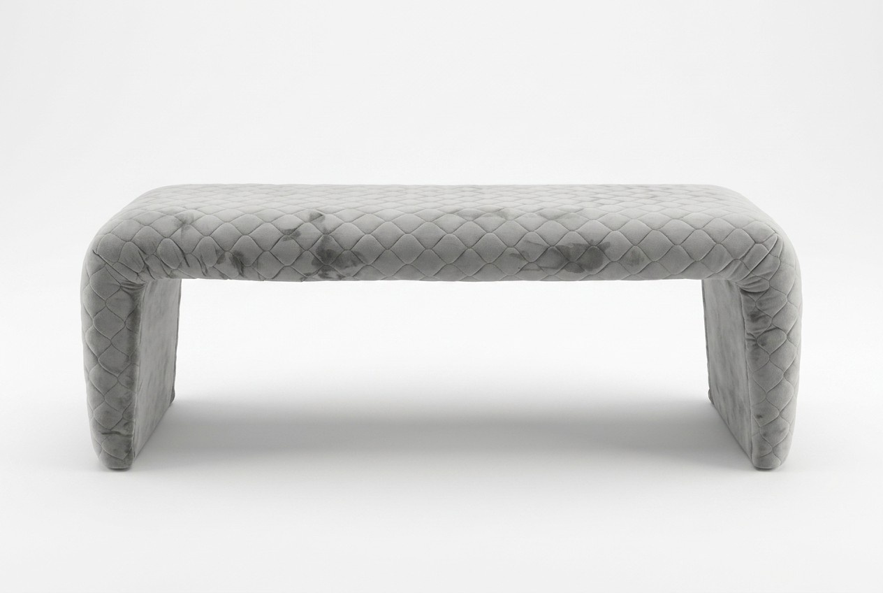 Hocker Pouf Sofa Polster Beistellhocker Fußhocker Ottomane Möbelhocker Stoff