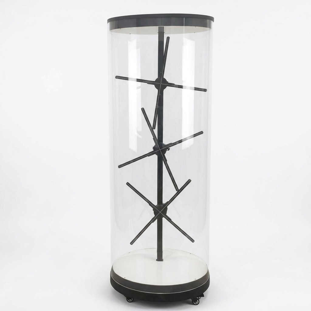 Hologramm-Lüfter Spektakuläre 3D-Werbung mit schwebenden Holografie-Effekten