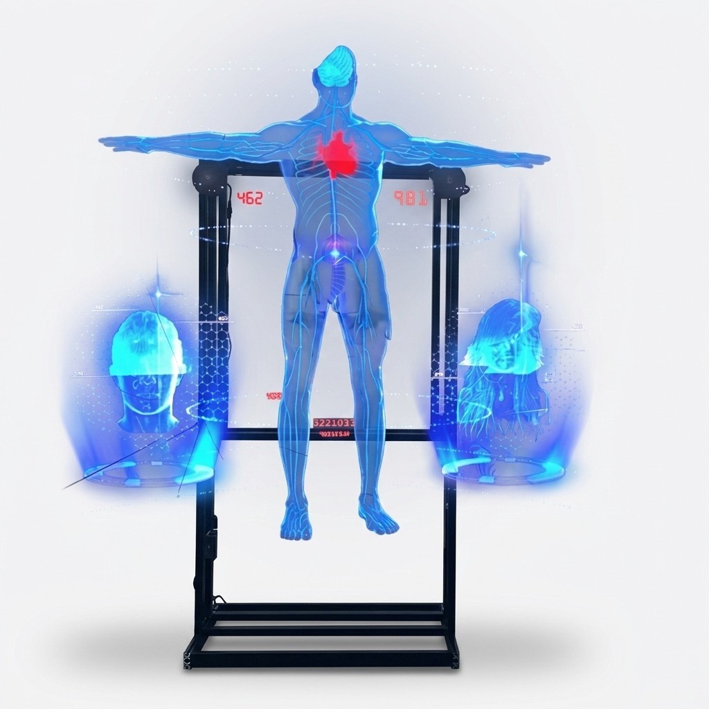 Hologramm Messe Display Werbung Reklametafel Werbefläche Produktpräsentation