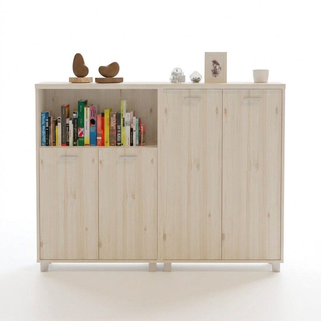 Holz Aktenschrank Moderne Büromöbel Weiß Dokumenten Schrank Kommode