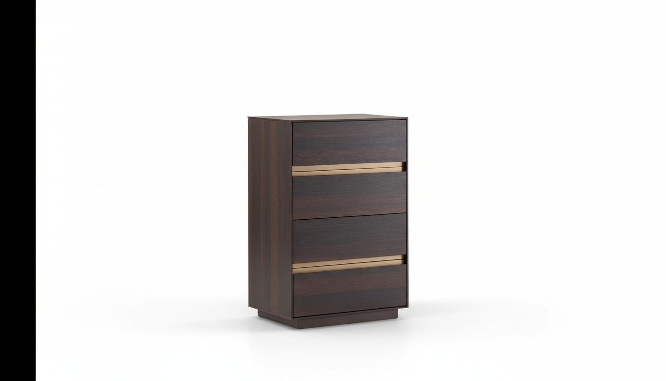 Holz Kommode in Braun Elegant und Zeitlos