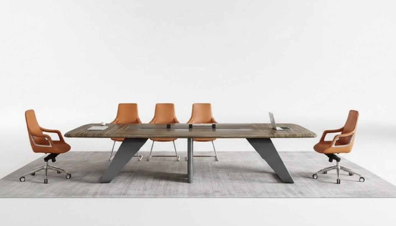 Holz Konferenztisch Besprechungstisch Büromöbel Designer Tische Neu