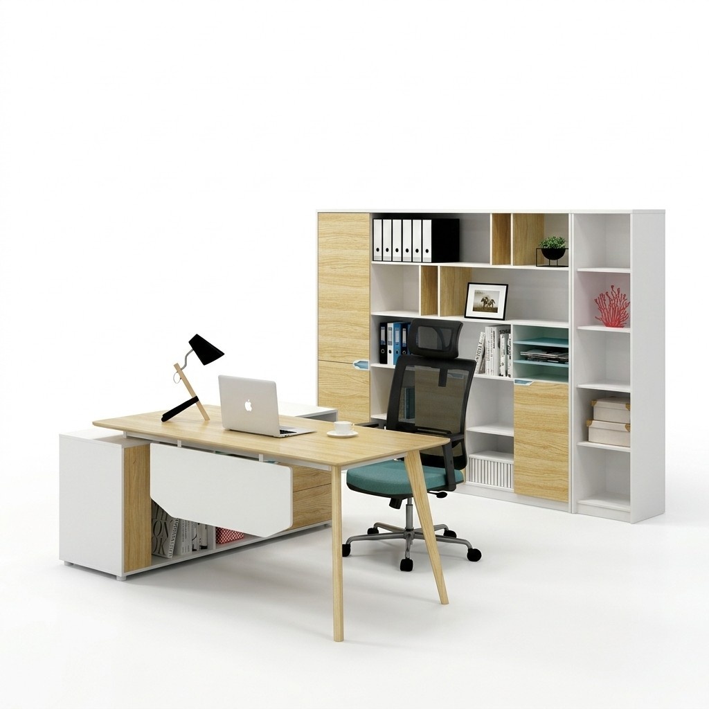 Home Office Schreibtisch Eckschreibtisch Computertisch Bürotisch neu Firma