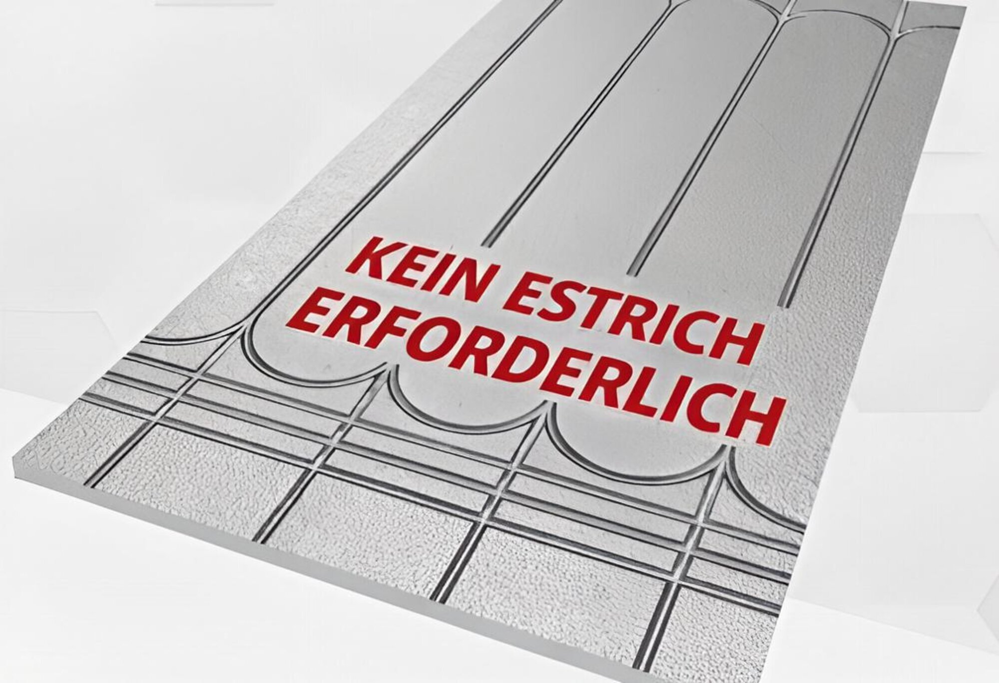 XPS Platte Trockenbau Fußbodenheizung 0,72m² 500kPa 30/25/20 mm