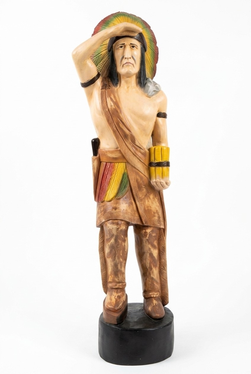 Indianer Figur Statue Skulptur Abstrakt Figuren Skulpturen Dekoration Deko
