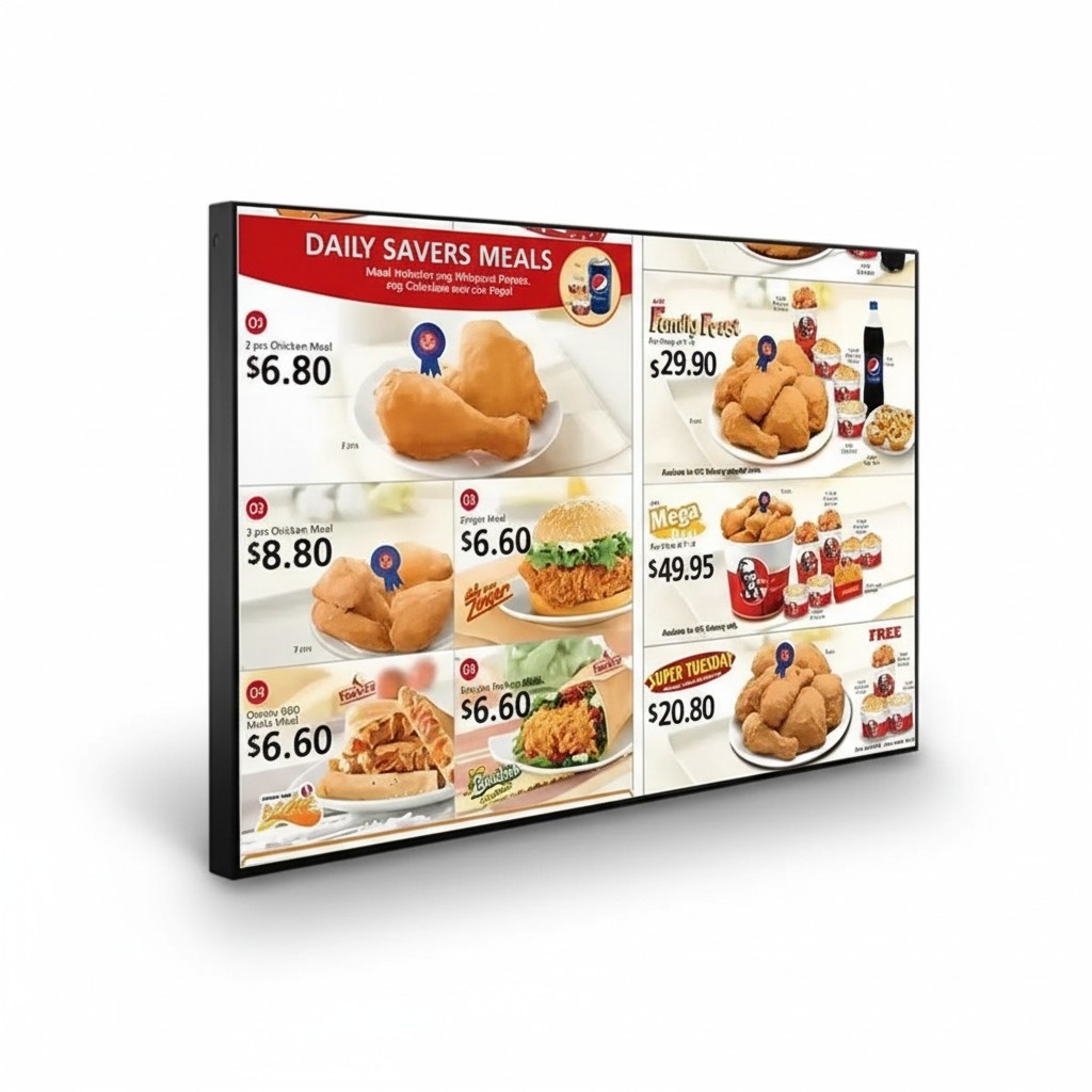 Interaktives Digitales Menü Einfach, schnell und benutzerfreundlich für Kunden