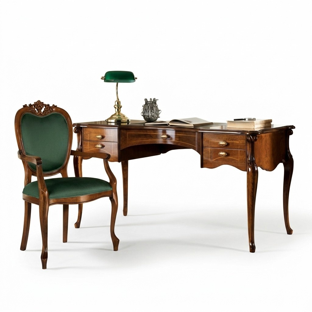 Italienische Klassisches Holz Möbel Luxus Design Schreibtisch Büromöbel