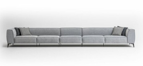 Italienische Möbel big Sofa Couch 8 Sitzer Italienische xxl Couchen Sofas Textil