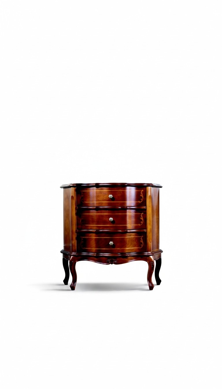 Italienische Möbel Design Kommode Schrank Braun Luxus Holz Möbel Stil