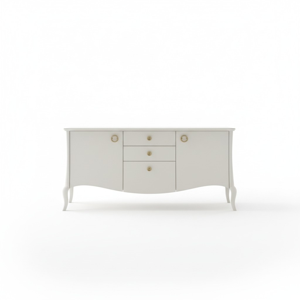 Italienische Möbel Sideboard Kommode Luxus Einrichtung Wohnzimmer Holz