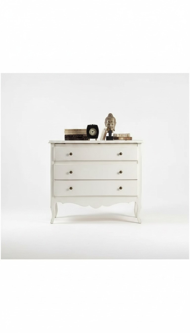 Italienische Möbel Stil Weiß Kommode Anrichte Designer Möbel Holz Neu