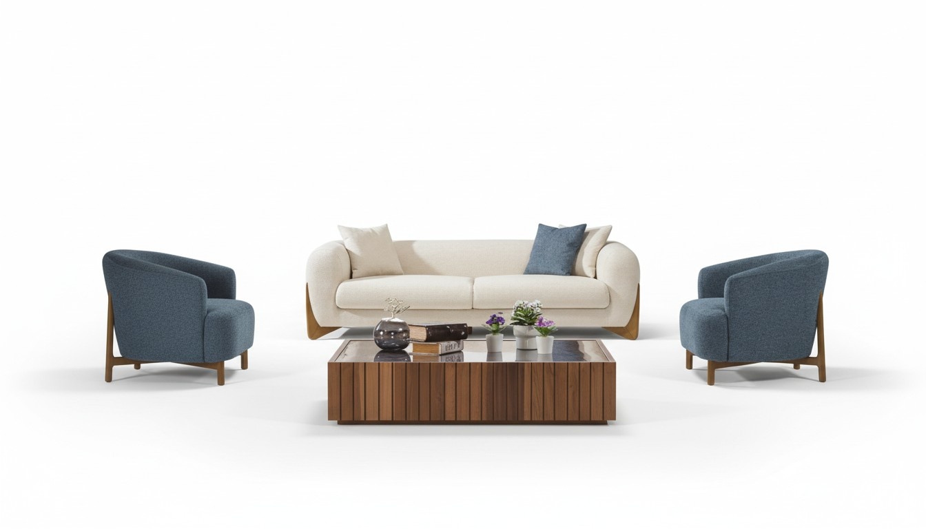 Italienische Stil Einrichtung Sofagarnitur Sofa Möbel 3+3+1 Sitzer