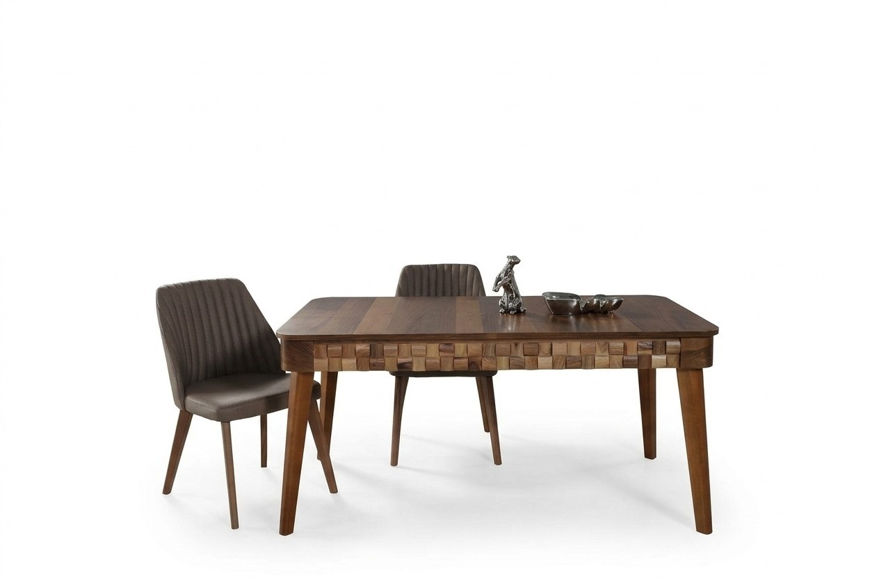 Italienisches Esszimmer Essgarnitur Tisch 2x Stühle Gruppe 3tlg. Essgruppe Set