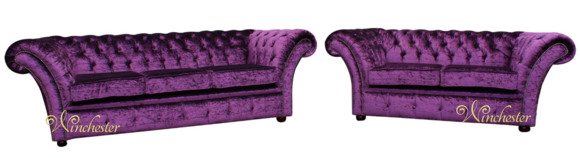 Chesterfield Couch Polster Sofas Sofa Couchen Leder Sofagarnitur