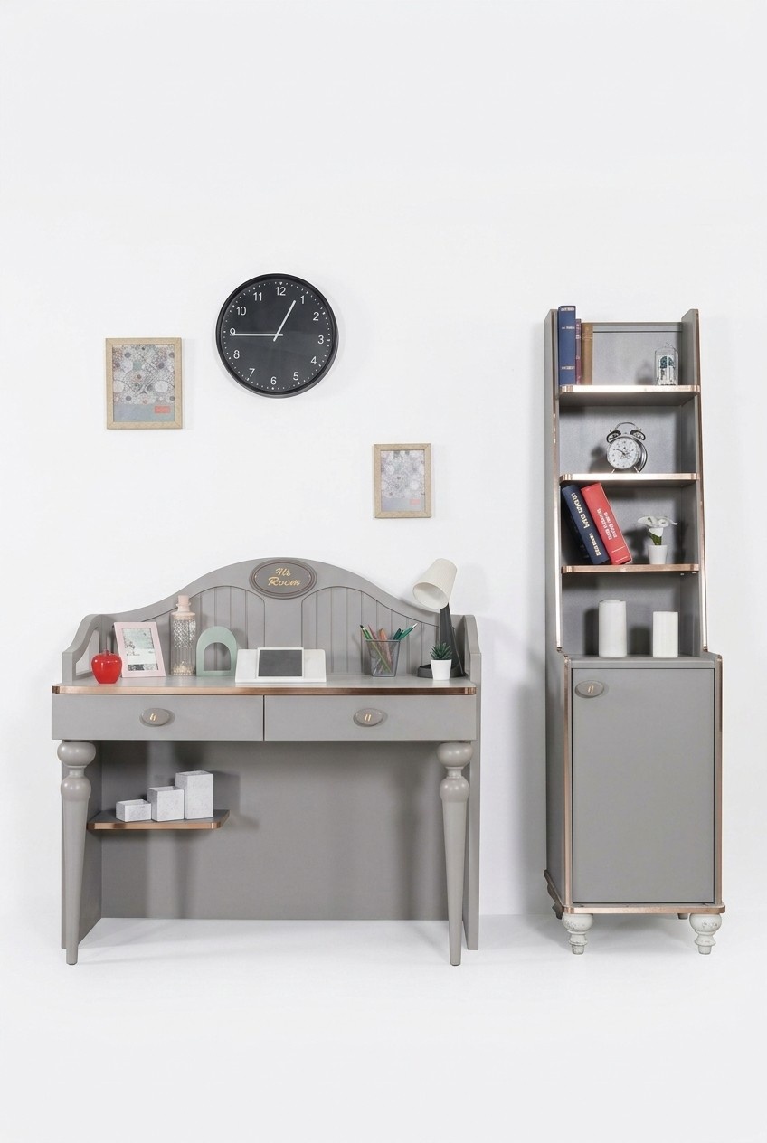 Jugend Zimmer Möbel Regal Kinderzimmer Tisch Landhaus Stil Holz Schreibtisch Neu