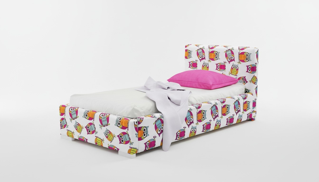 Jugendbett Kinderbett Kids Design Modern Bett Kinderzimmer 90 cm Bettkasten Neu