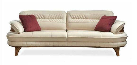 Sofa 3 Sitzer Couchen Sofas Art déco Dreisitzer Neu Textil Luxus