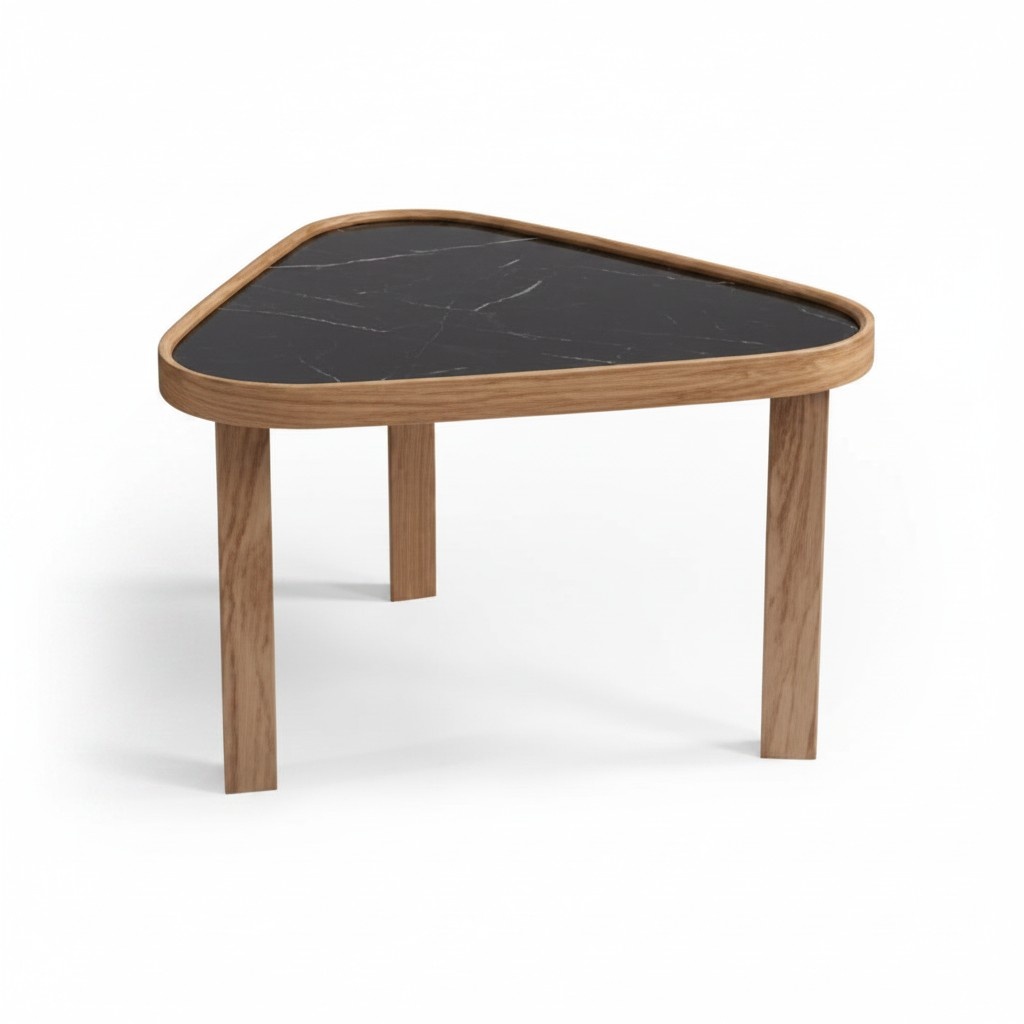 Kaffee Tisch Wohnzimmer Couchtisch Beistelltisch Braun Holz Einrichtung