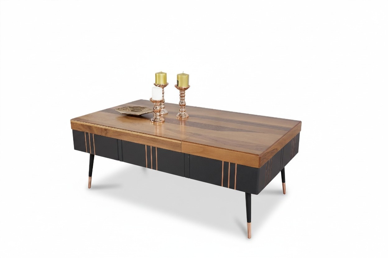 Kaffeetisch Couchtisch Tisch Wohnzimmer Tische Beistelltisch Holz Sofa 120x68cm