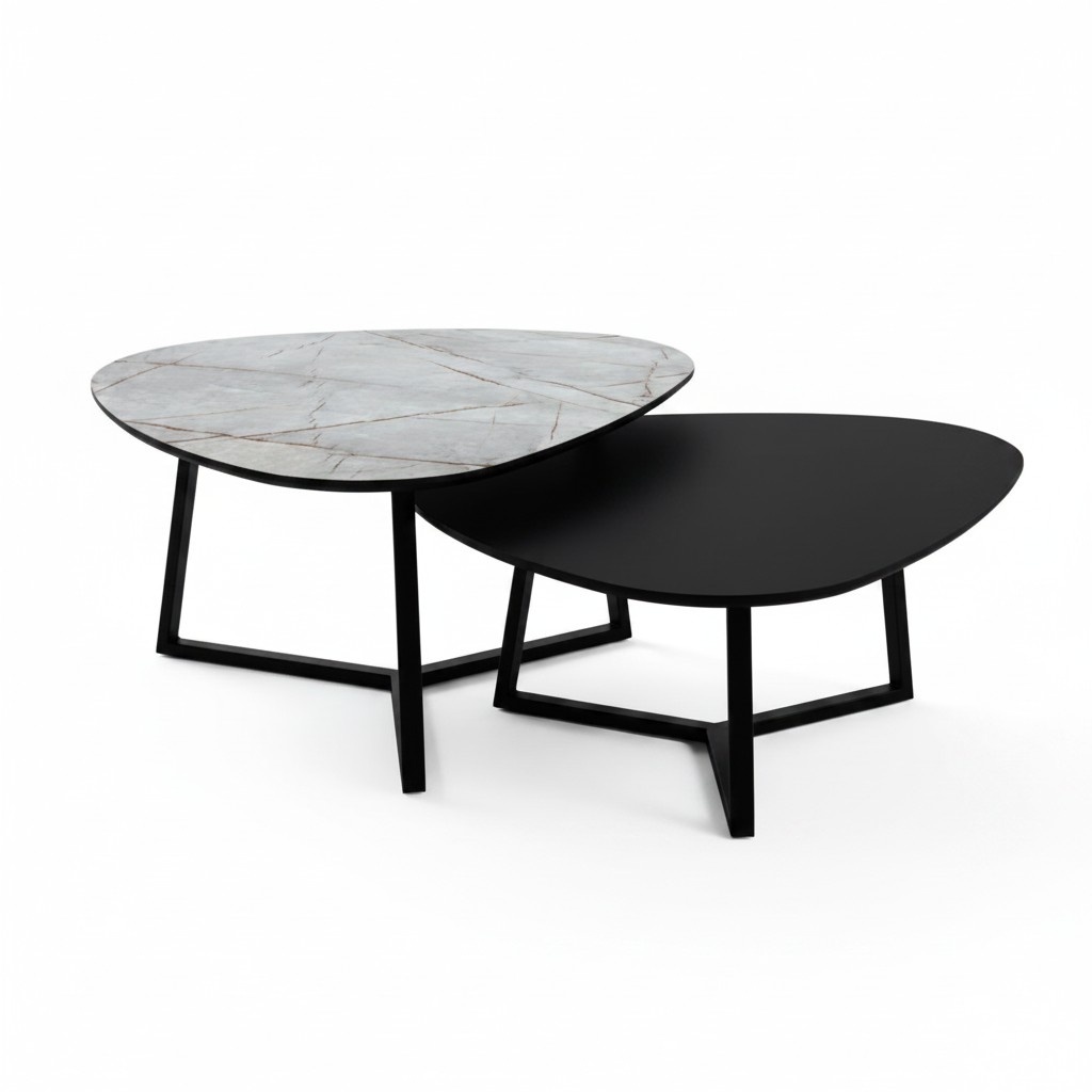 Kaffeetische Designertische Set-Tische Couchtische Satztische Wohnzimmertisch