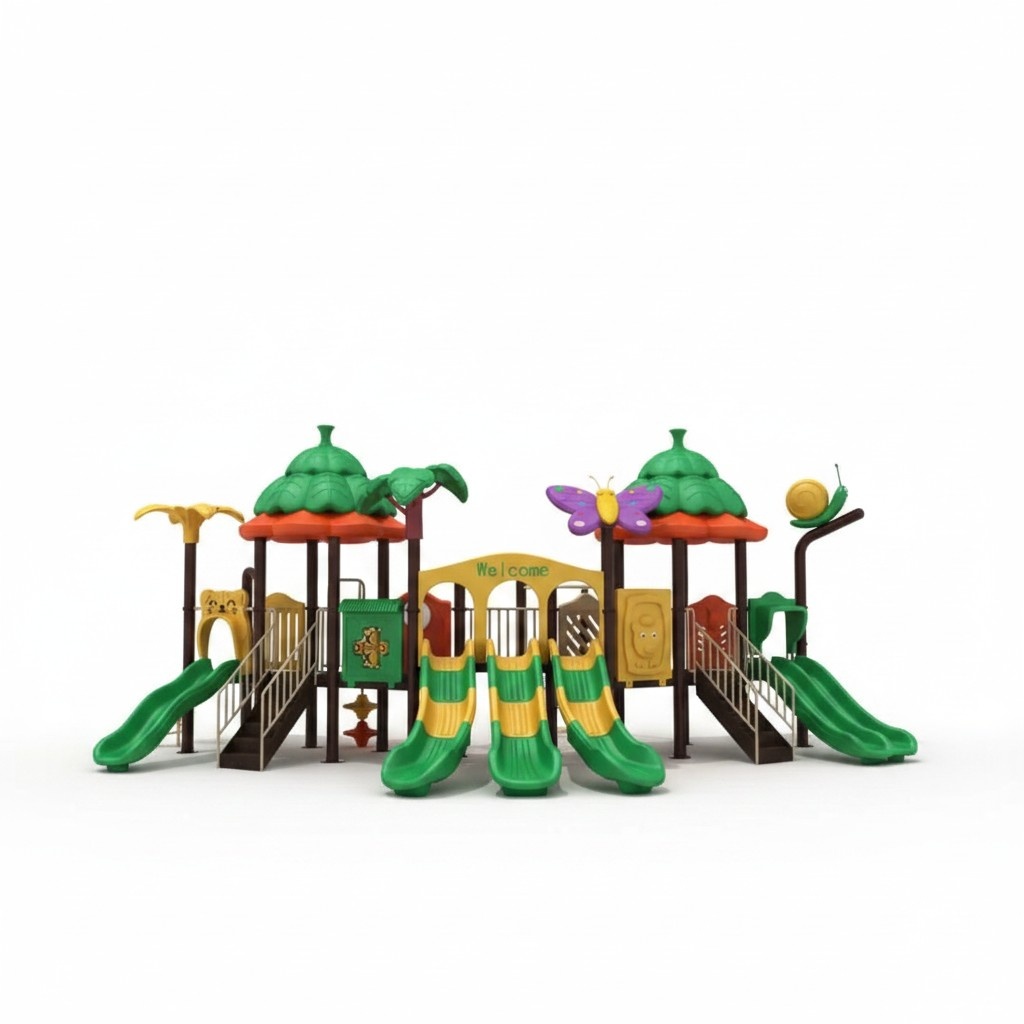 Kinder Spielplatz Spiel Gerät Haus Anlage Maßfertigung Spielülätze Neu