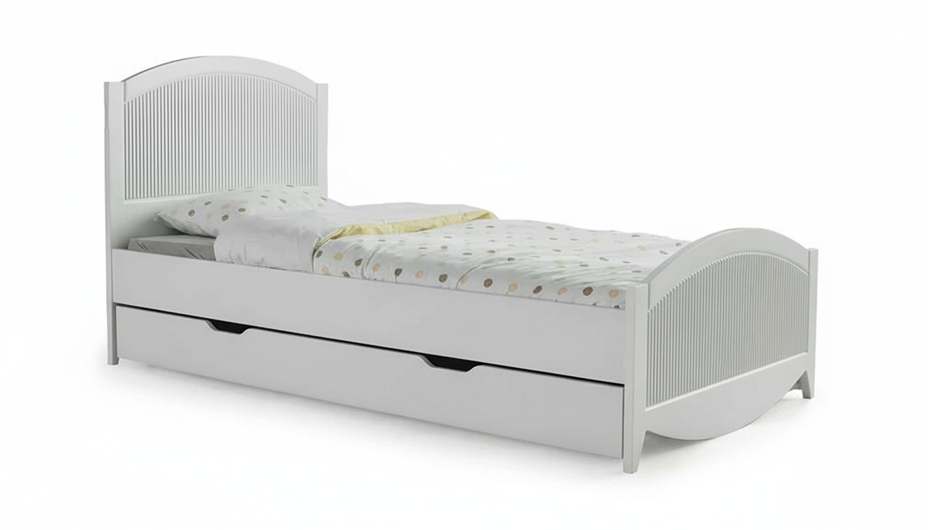 Kinderbett Ein gemütlicher Schlafplatz für Kinder Bett mit Schubladen