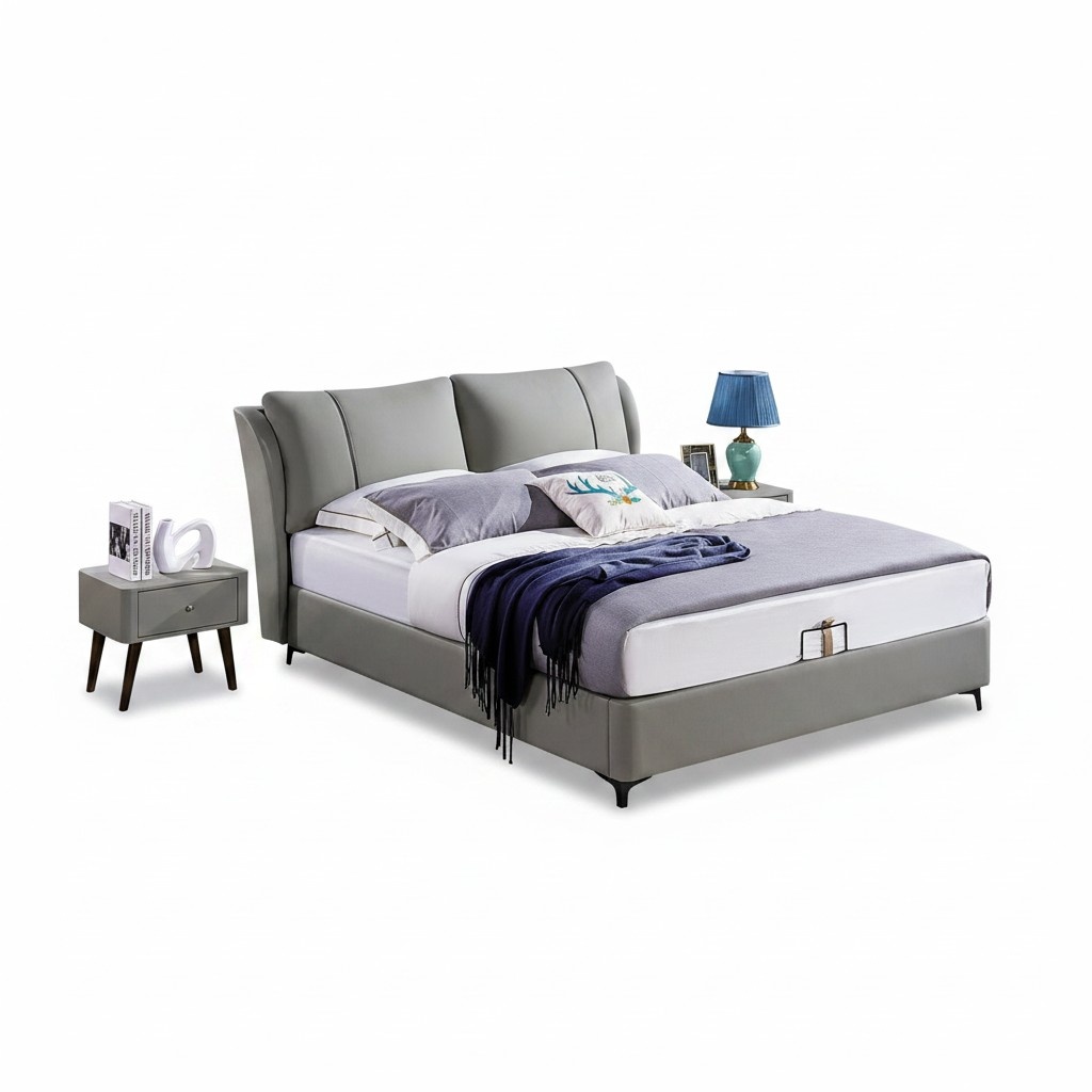 Klassisch Doppelbett Bett Ehebett Design Luxus Betten Modern Stil neu