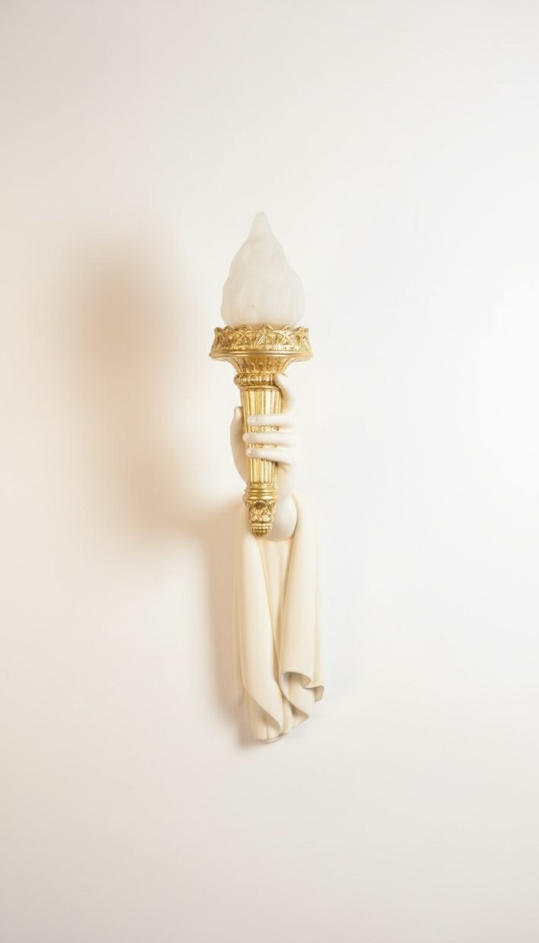 Klassische Fackel Wandleuchte Leuchten Wand Lampe Lampen Leuchten