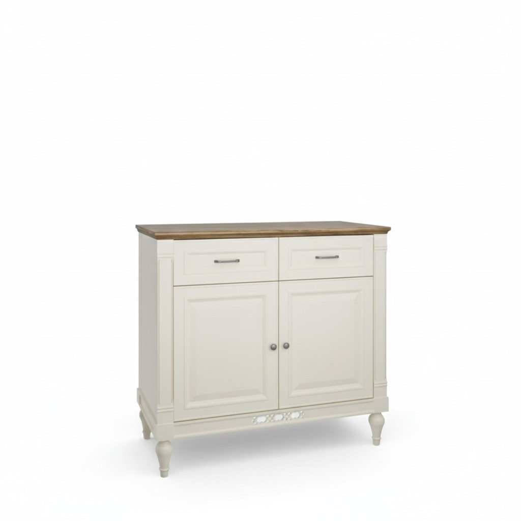 Klassische Kommode Vitrine Kommoden Vitrinen Kommodenschrank Schrank FL-K2