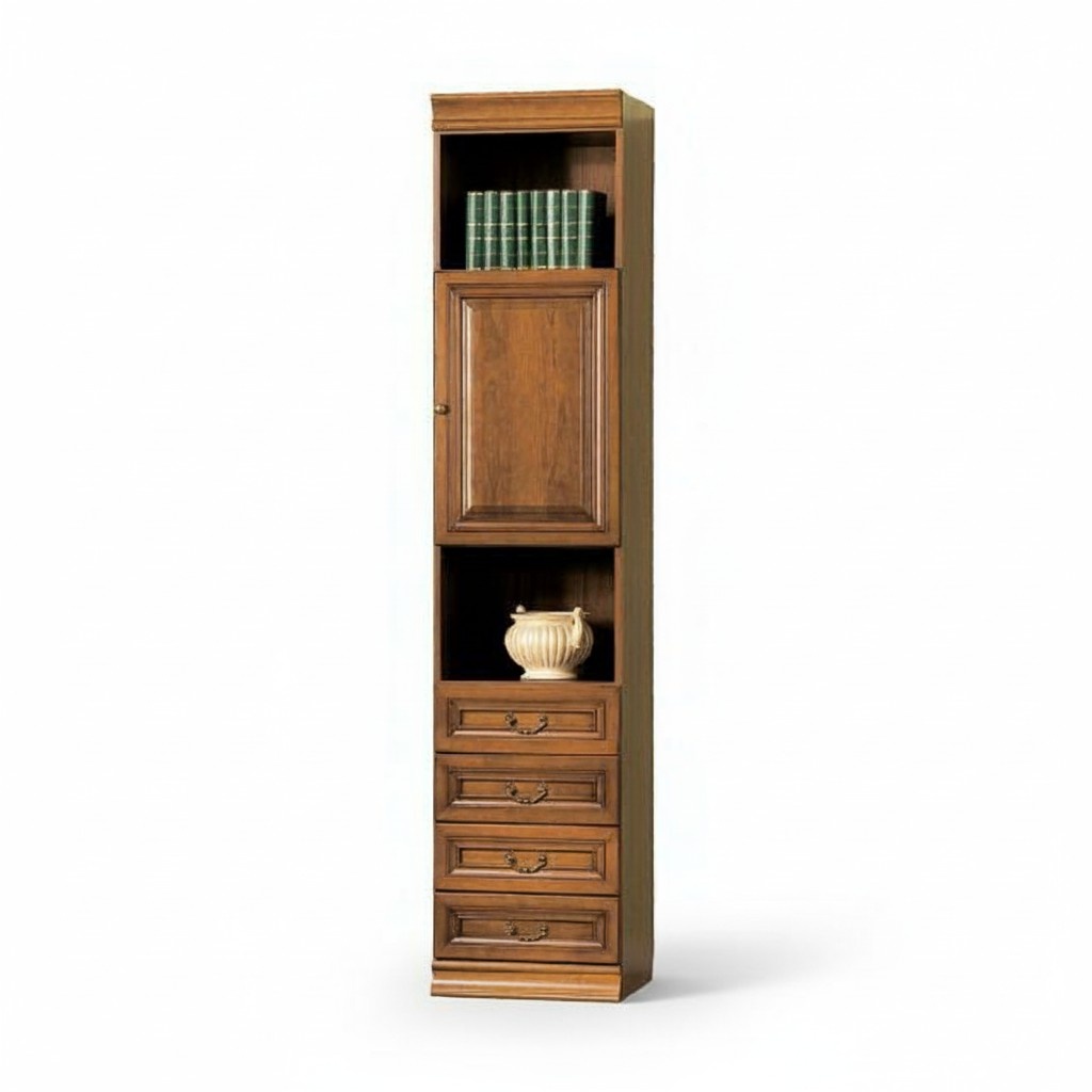 Klassische Schränke Schrank Schrankwand Bücherschrank Bücherregal Model SE-5