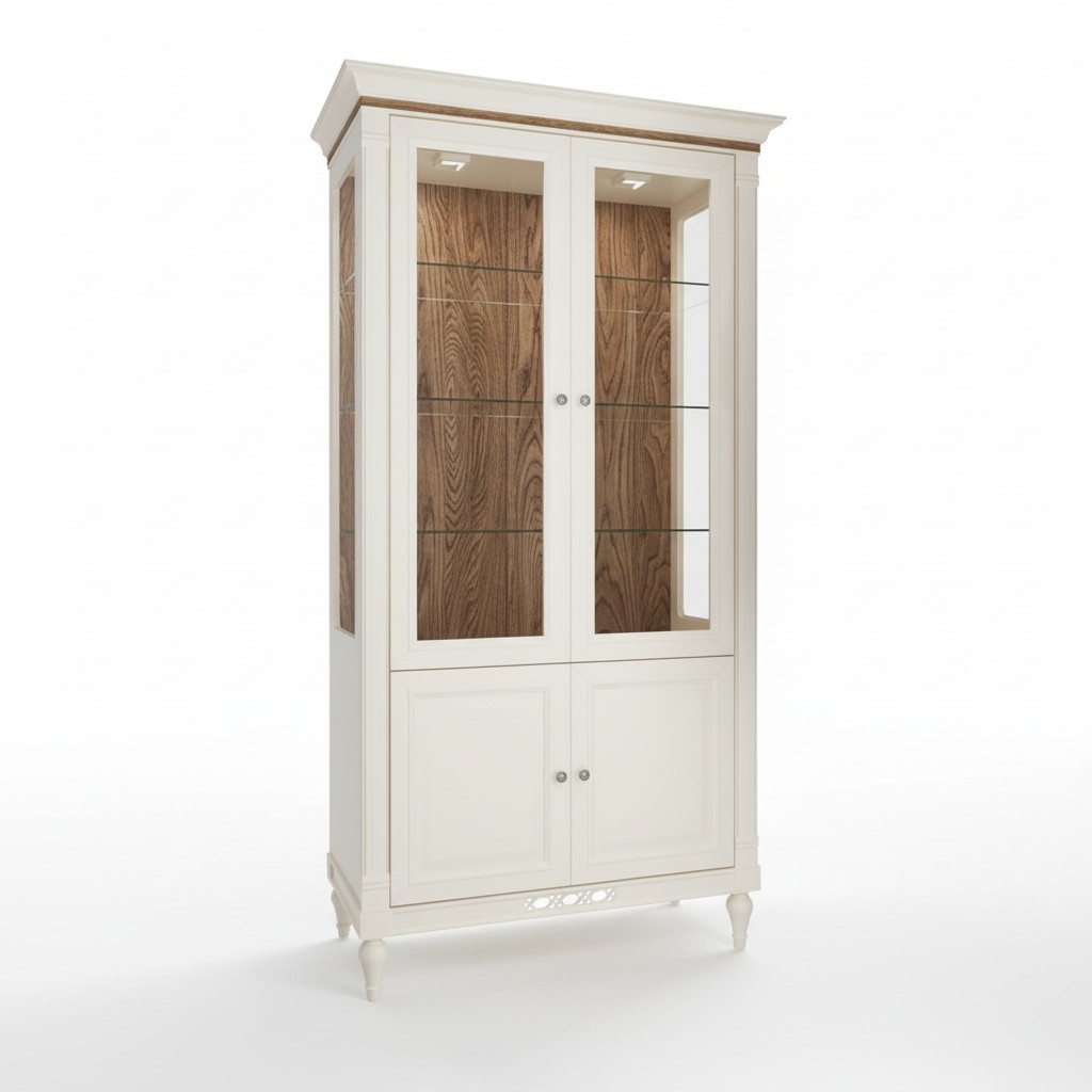 Klassische Vitrine Schrank Wohnzimmer Vitrinenschrank Vitrinen Neu Schränke