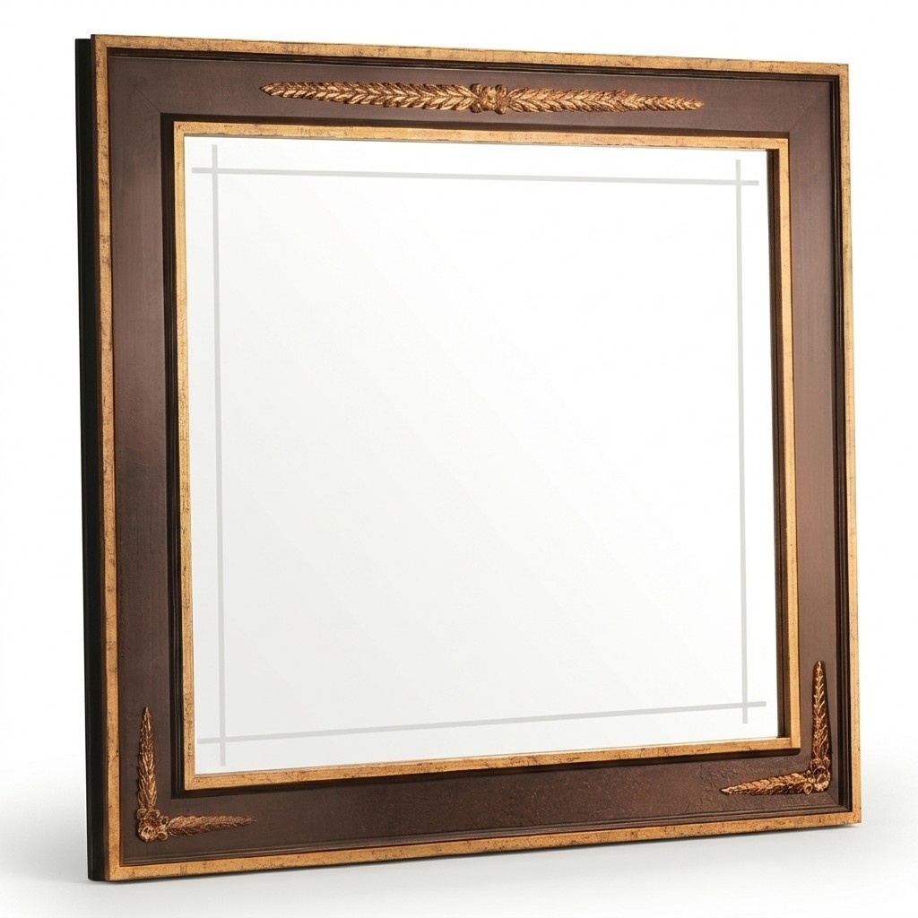 Klassischer Designer Spiegel Wandspiegel Rechteckigspiegel Model arredoclassic