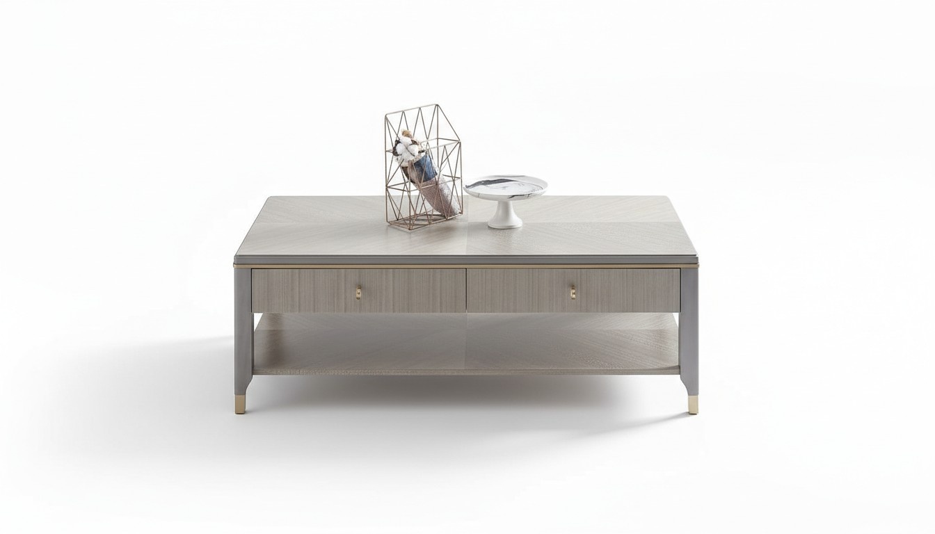 Klassischer Luxus Designer Couchtisch Sofa Wohnzimmer Tisch Beistell Tische Holz