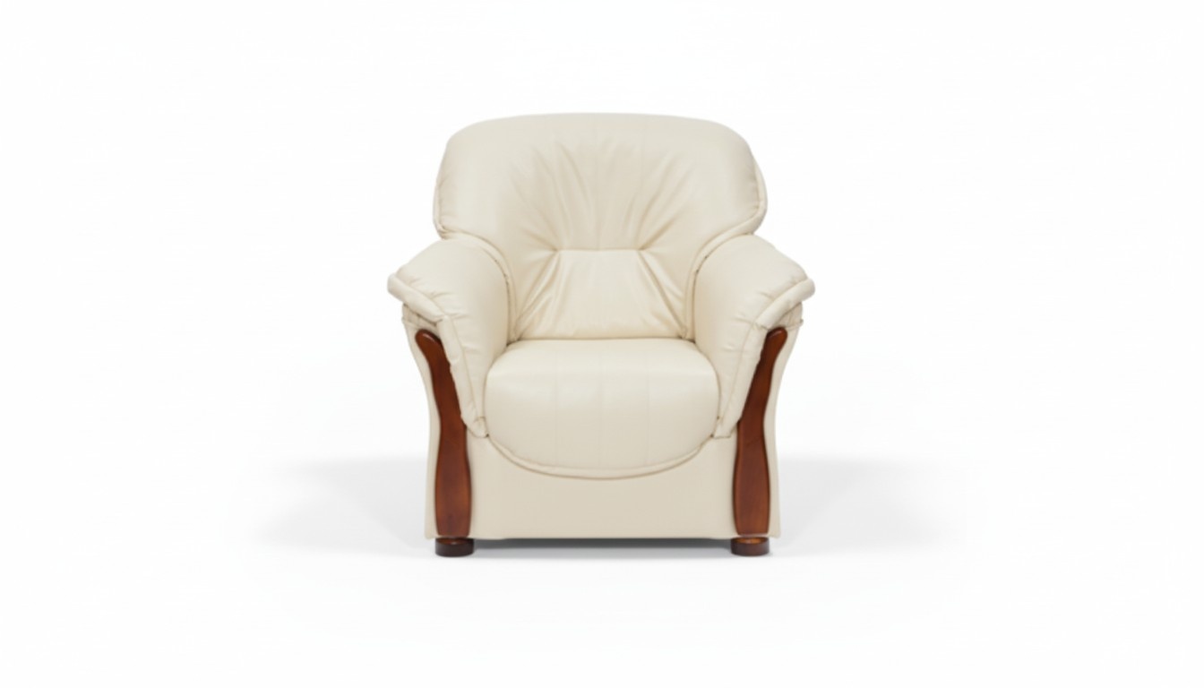 Klassischer Sessel Fernseh Sofa 1 Sitzer Couch Designer Textil Sofas Polster