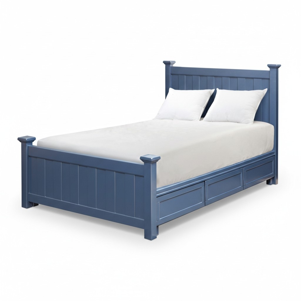 Klassisches Landhaus Stil Doppelbett Betten Holz Bett Echtes Holz