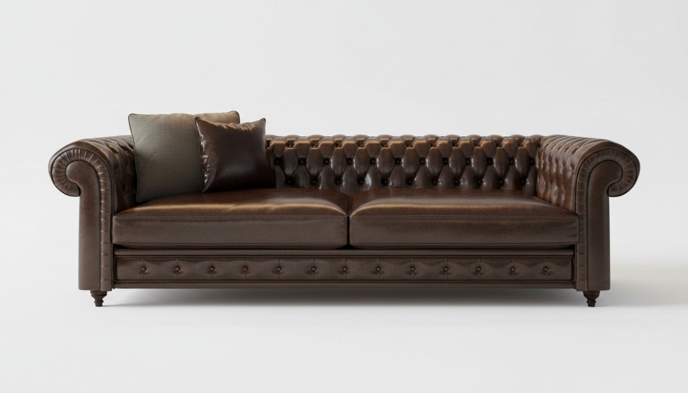 Klassisches Chesterfield Luxus Sofa Stilvolle Designer Couch Wohnzimmer