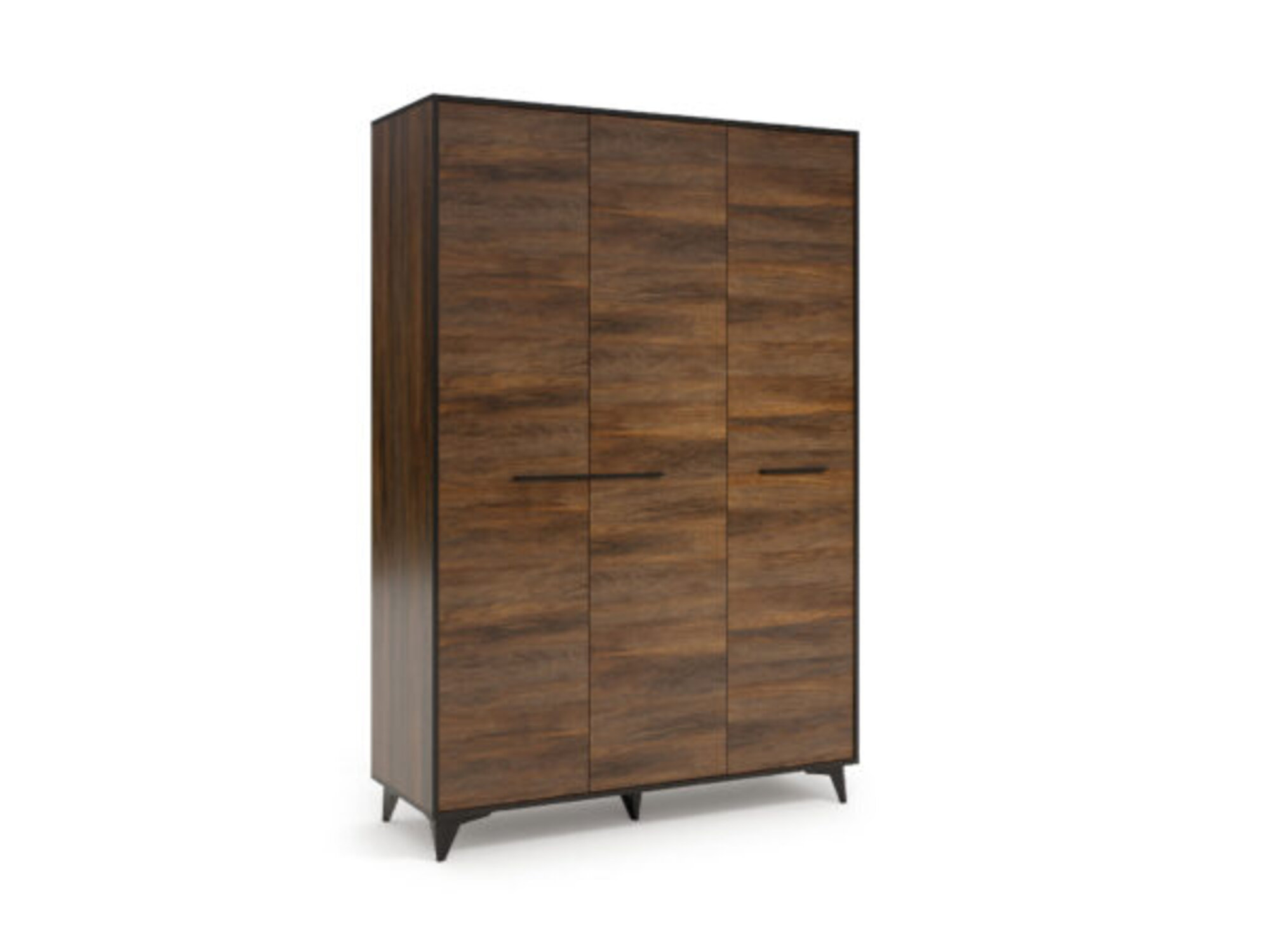 Kleiderschrank Stoff Garderobe mit Kleiderstange Schlafzimmerschrank