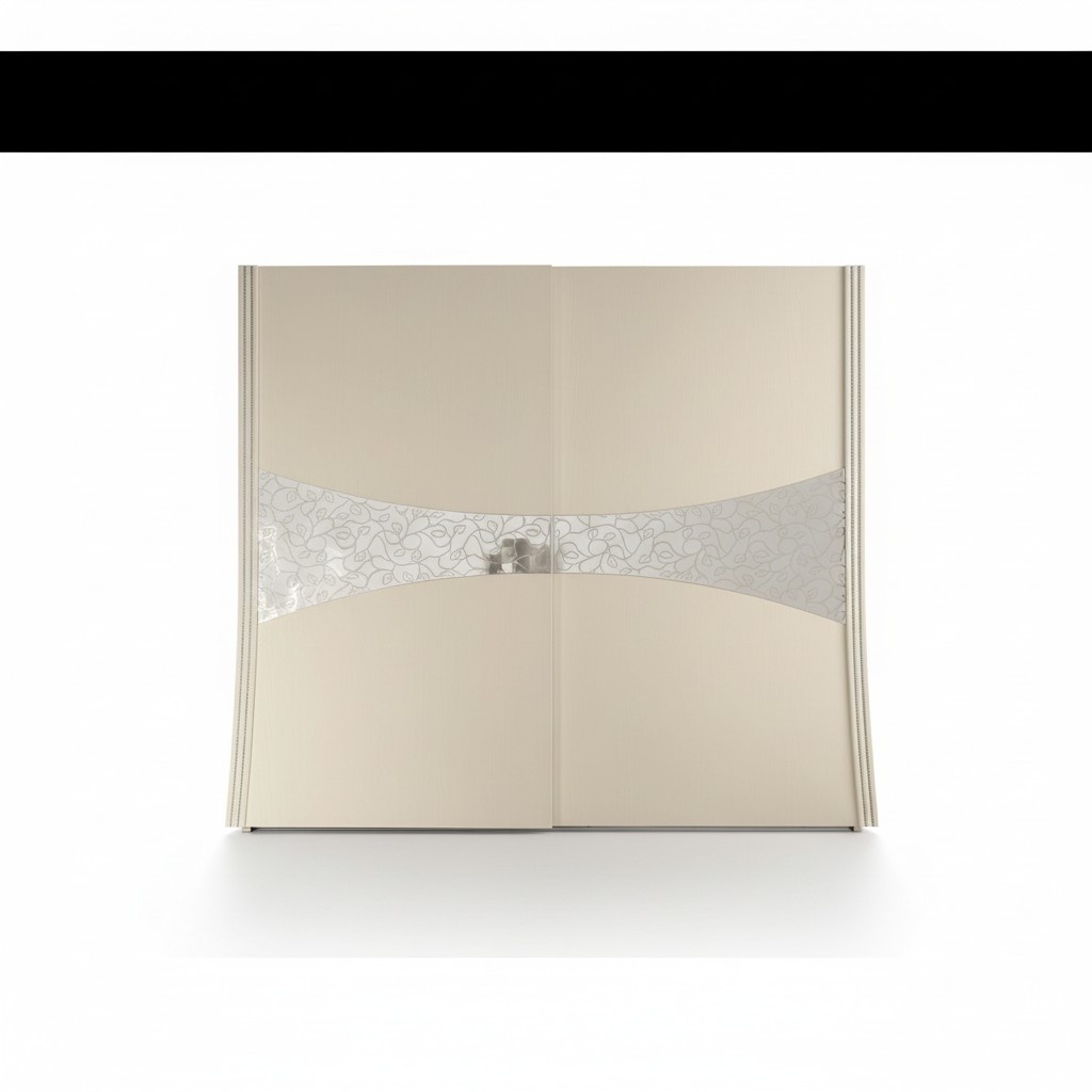 Kleiderschrank Mit Schwebetüren Schlafzimmer Holz Schrank Schränke Neu Spiegel